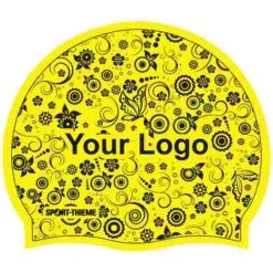 Printed Silicone Swimming Cap 20 Printed Silicone Swimming Cap -Swimming Supplies Shop 340 0119 7